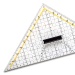 Geometry Set Square with Steel-Edge 32,5 cm