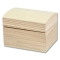Wooden Box with convex Cover