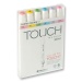 Touch Twin Marker Brush 6s Pastel Colors