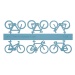 Bicycles 1:50, light blue