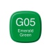 Copic marker G05 emerald green