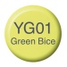 COPIC Ink type YG01 green bice