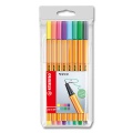 stabilo Point 88 - case of 8 pastel colors