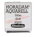 HORADAM Aquarell 1/2 Napf silber