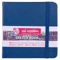 Sketchbook Navy Blue 12 x 12 cm