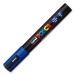 POSCA pigment marker PC-5M, dark blue