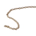 Brass chain 0.4 mm