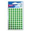 agipa marking dots, ø 8 mm, round, green