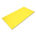 Precision acrylic glass transparent yellow