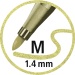 Stabilo Pen 68 metallic - silber