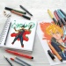 Pitt Artist Pen Set of 6 Manga Shonen