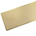 Diagonal perforated brass 4.5 x 30 cm