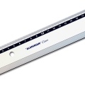 Cutting ruler with steel edge 80cm