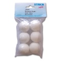 Sponge Rubber Balls 35 mm white