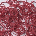 Rubber rings red, diameter 60 mm