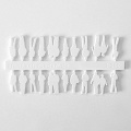 Figures, 1:200, glossy white