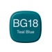 Copic marker BG18 teal blue