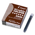 Parallel Pen 6 ink cartridges sepia