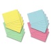 Index cards, DIN A6, lined, assorted colors