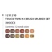 Touch Twin Marker Brush 12s Wood Colors