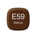 Copic marker E59 walnut