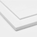 PVC Board white 495 x 1000 x 3 mm